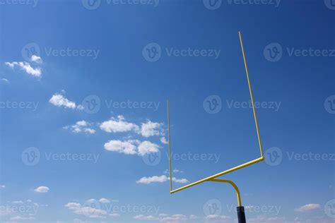 American Football Field Goal Posts 993624 Stock Photo At Vecteezy