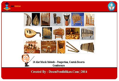 Alat musik tradisional yang terbuat dari bambu ini masu kedalam kategori alat musik melodis karena mampu menghasilkan. 16 Alat Musik Melodis - Pengertian, Contoh Beserta Gambarnya