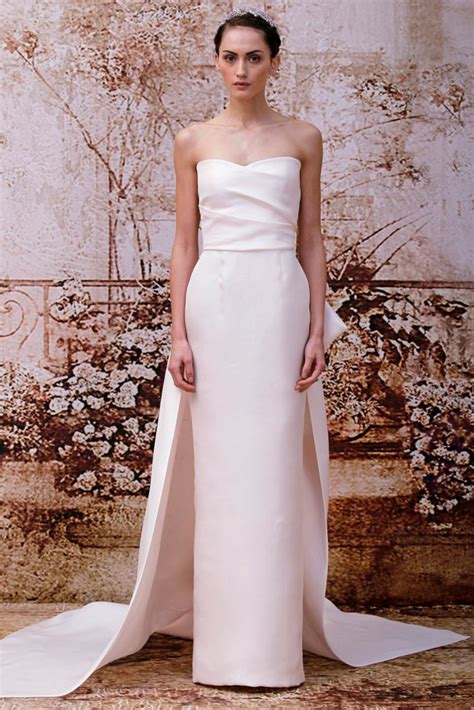 Monique Lhuillier Fall 2014 Bridal Collection Платье на свадьбу