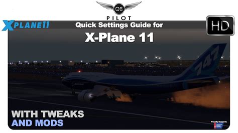 X Plane 11 Quick Settings And Tweak Guide For X Plane 11 Youtube