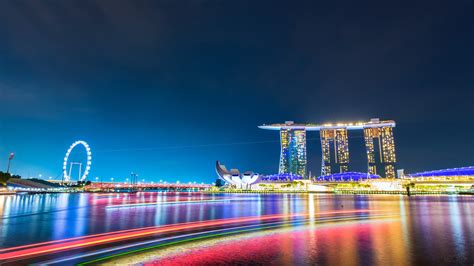 Marina Bay Singapore Panorama 4k Hd Wallpaper Rare Gallery