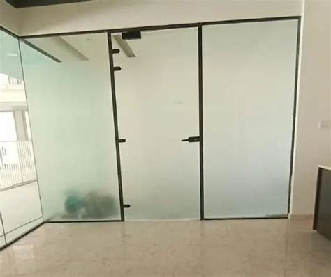 Hinged Toughened Glass Door For Office Thickness Mm At Rs Sq