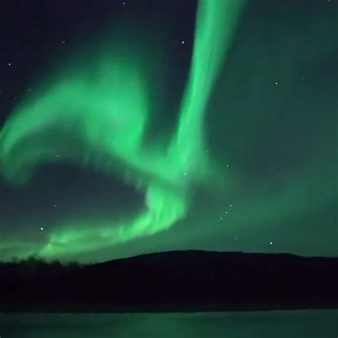 Video Incredible Aurora Borealis Display Illuminates Norwegian Night