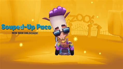 New Skin Paco Gameplay Zooba Youtube