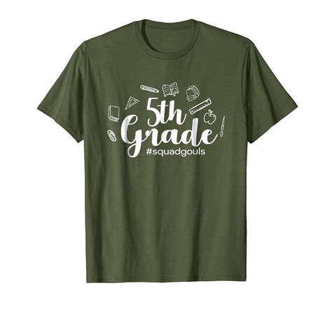 Back To School T Shirt Fifth Grade Shirt 5th Grade Team Tee 4lvs