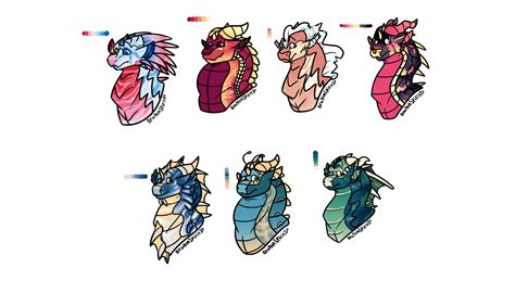 Open Wof Color Palette Adopts 27 By Kenlichi On Deviantart