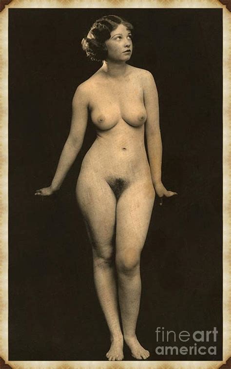 Digital Ode To Vintage Nude By MB 27 Digital Art By Esoterica Art