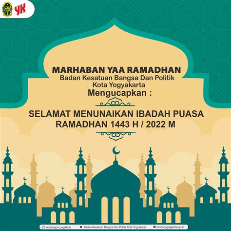 Badan Kesatuan Bangsa Dan Politik Kota Yogyakarta Marhaban Ya Ramadhan