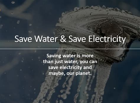 Save Water And Electricity Electricity Express No Deposit Energy Service
