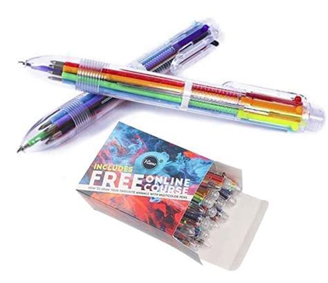 Buy Multicolor Pens 24 Pack Of 6 In 1 And 12 Pack Of 10 In 1