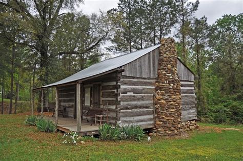 Roberts Cabin At Pine Apple Al Originally Built Early 1860s Restored
