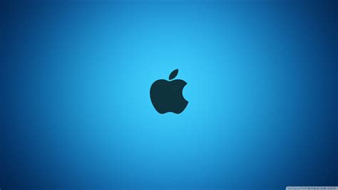 Available in hd, 4k and 8k resolution for desktop and mobile. Apple Blue Logo Ultra HD Desktop Background Wallpaper for ...
