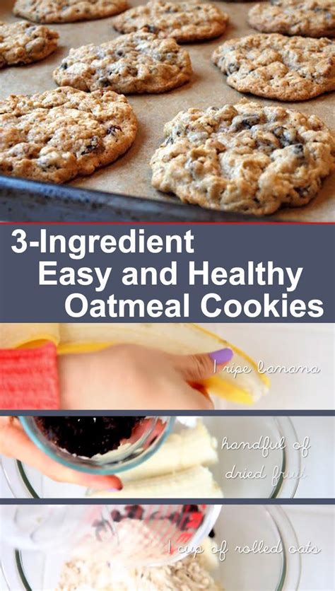 Add the cinnamon, walnuts or chocolate chips if desired and stir well again. 3-Ingredient Oatmeal Cookies That Are the Easy to Make and ...