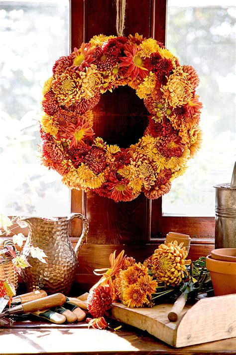 32 Fall Wreaths That Showcase Natures Bounty Fall Wreaths Outdoor
