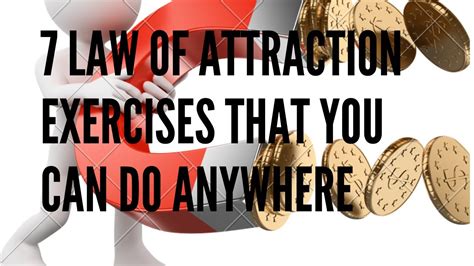 7 Law Of Attraction Exercises That You Can Do Anywhere Youtube