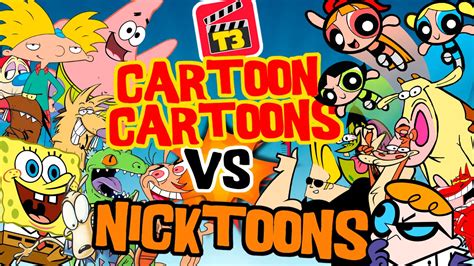 Nicktoons Vs Cartoon Cartoons Parte 1 Youtube