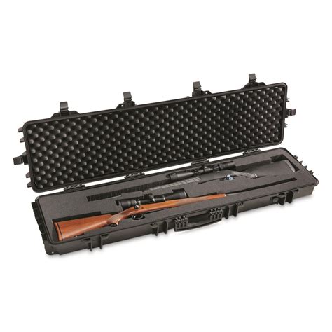 Hq Issue Large Double Carry Gun Case With Wheels 676390 Gun Cases At