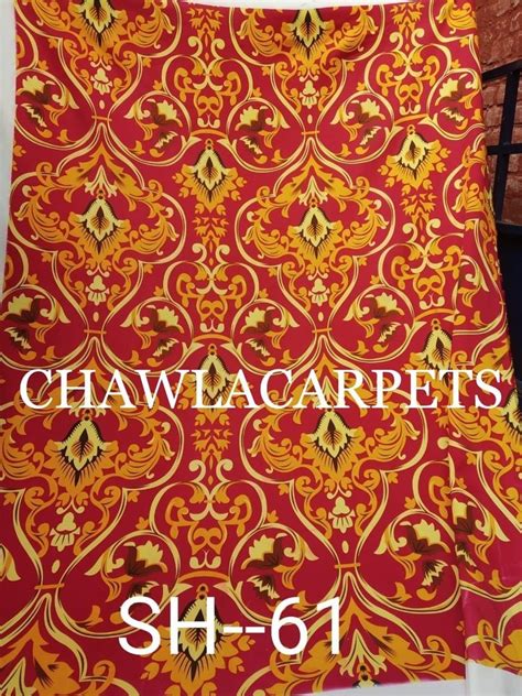 Chawla Carpets Non Woven Printed Carpet For Flooring At Rs 5250roll