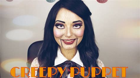 Creepy Puppet Maquillaje Halloween Tutorial Halloween Makeup Tutorial