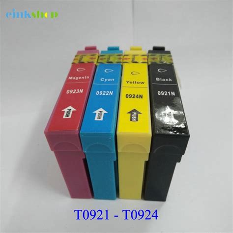 The status monitor and the. 1Set T0921 T0924 92n Ink Cartridge For Epson Stylus CX4300 ...