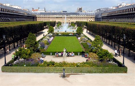 Palais Royal Champs Elysees Paris Garden View