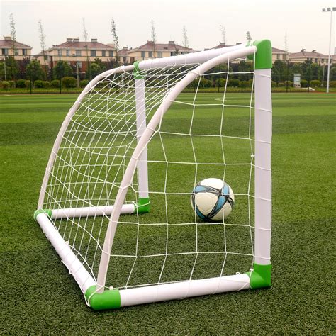 Here are some things you want to find out when shopping for best portable soccer goal for your kid Soccer Goal 47" x 31" Football W/Net Straps, Anchor Ball ...