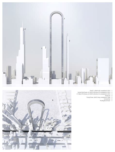 Gallery Of The Big Bend Imagines The Worlds Longest Skyscraper For