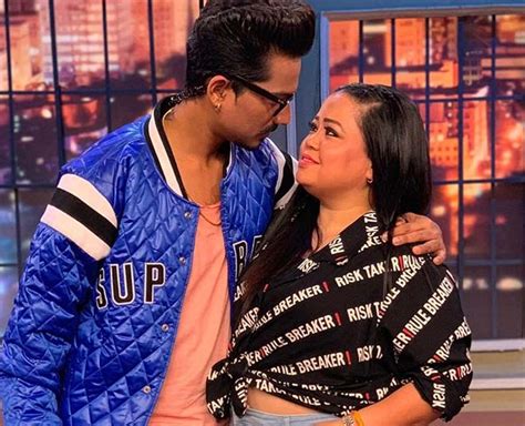 Pregnant Bharti Singh Gets Scolded By Husband Haarsh Limbachiyaa As She Almost Tripped