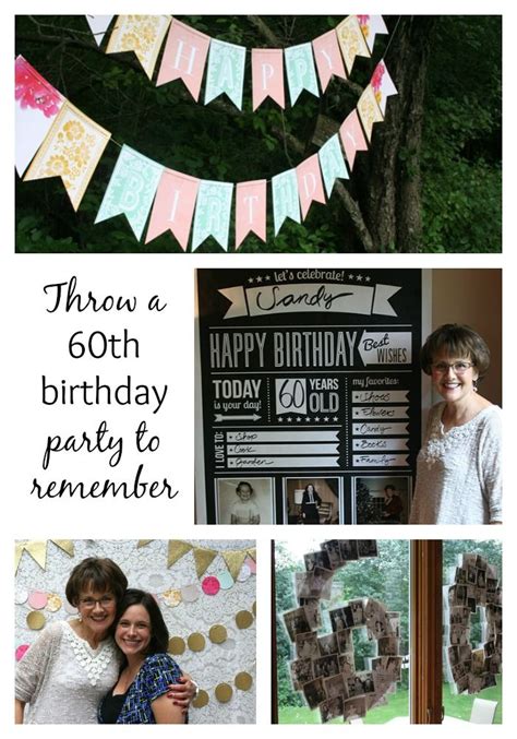 How To Throw A 60th Birthday Party Happy Birthday Flowers