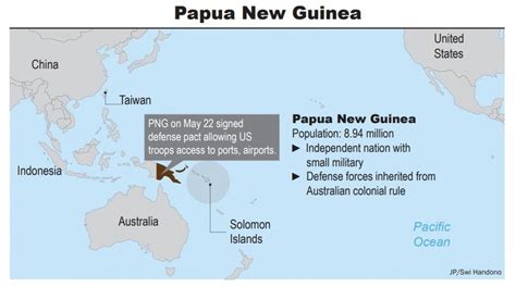Us Papua New Guinea Sign Defense Agreement Tue May 23 2023 The