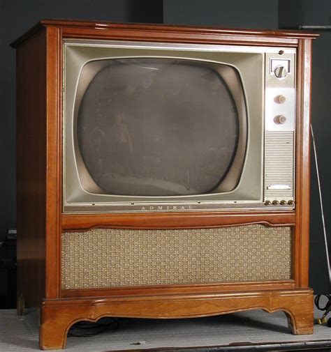 101317 Admiral Color Tv Television Retro Tv Vintage Television
