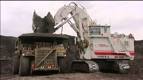 The Worlds Largest Excavator Terex Rh400 Hydraulic Shovel Youtube