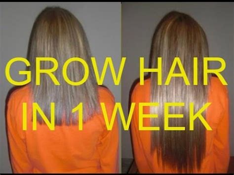 Why your hair stops growing. How to grow your hair in less than 1 week (Natural Fast ...