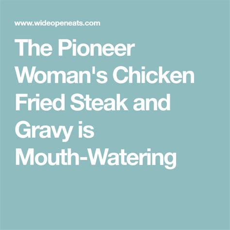 In a medium bowl, mix together the sour cream, garlic powder, seasoned salt, pepper, and 1 cup of parmesan cheese. How To Make The Pioneer Woman's Chicken Fried Steak and ...