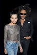 ZOE and Lenny KRAVITZ at Saint Laurent Fashion Show at PFW in Paris 02 ...