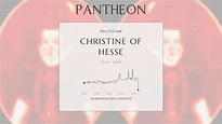 Christine of Hesse Biography - 16th-century German noblewoman | Pantheon