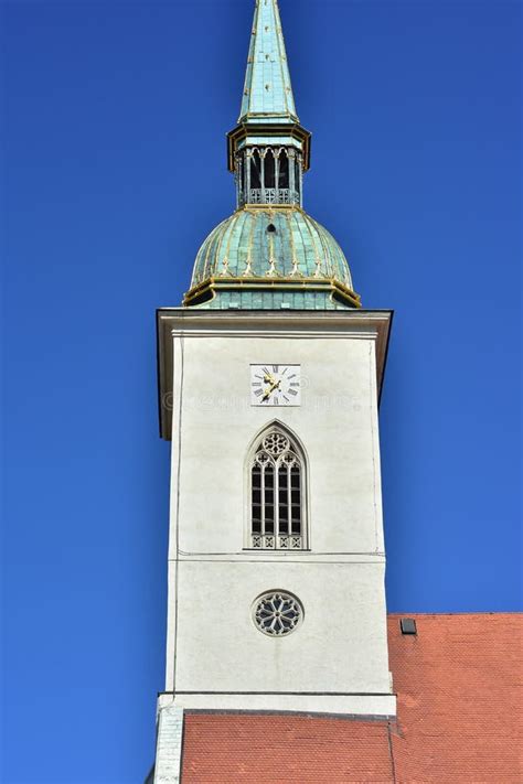 Gothic Church Tower With Spire Stock Photo Image Of European Gothic