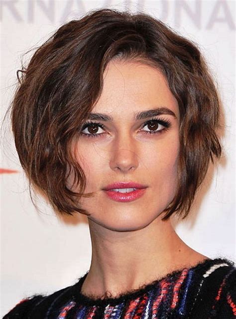 Ideal Curly Short Hairstyles For Square Faces Square Face