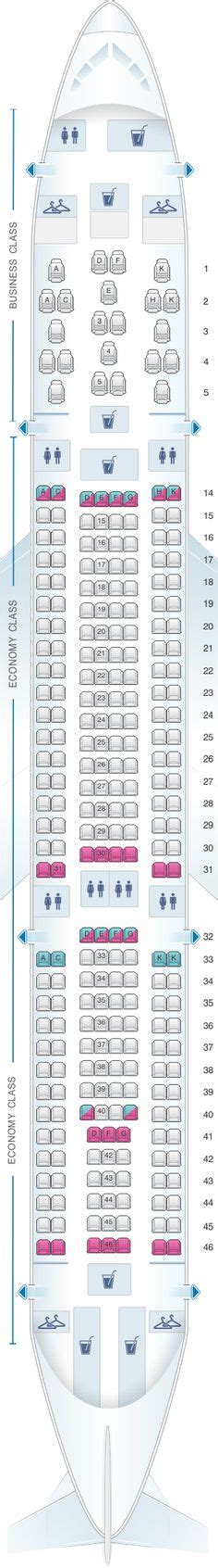 Seat Map Brussels Airlines Airbus A330 200 Air Transat China Eastern