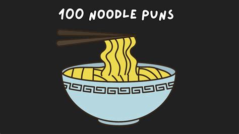 100 Funny Noodle Puns Let S Get Pasta Tively Hilarious 🍝 Chuckle Quest