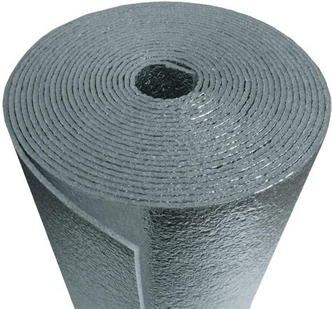 Aes R 8 Hvac Duct Wrap Insulation Reflective 2 Sided Foam Core 4 X 50