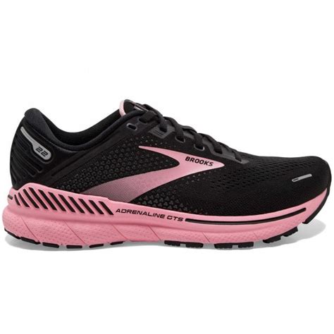 Brooks Adrenaline Gts 22 Womens Support Running Shoes Blackdianthus