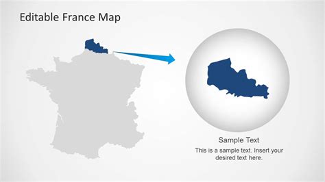 Editable France Map Template For Powerpoint Slidemodel