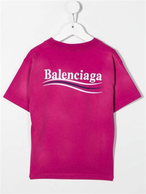 Balenciaga Kids Political Campaign Cotton T-shirt - Farfetch