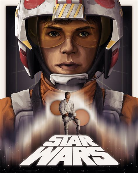 Luke Skywalker Traci Posterspy