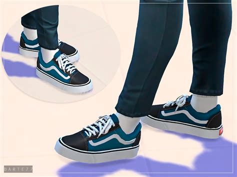 Darte77s Vans Old Skool For Females Sims 4 Cc Shoes Sims 4 Mods