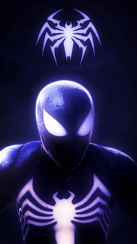 🔥 free download symbiote spiderman wallpaper by aitorart741 [1280x2276] for your desktop mobile