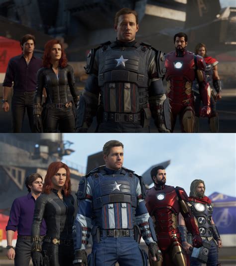 Marvel's Avengers character models improved : gaming