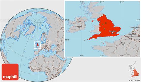 England World Map
