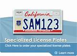 Dmv Ca Gov License Plates